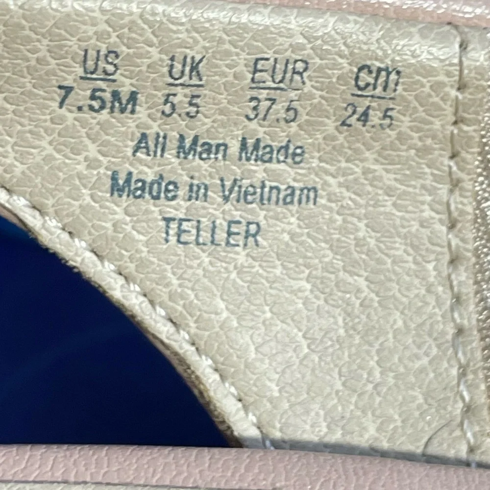 Life Stride peep toe sling back heels - Picture 5 of 8